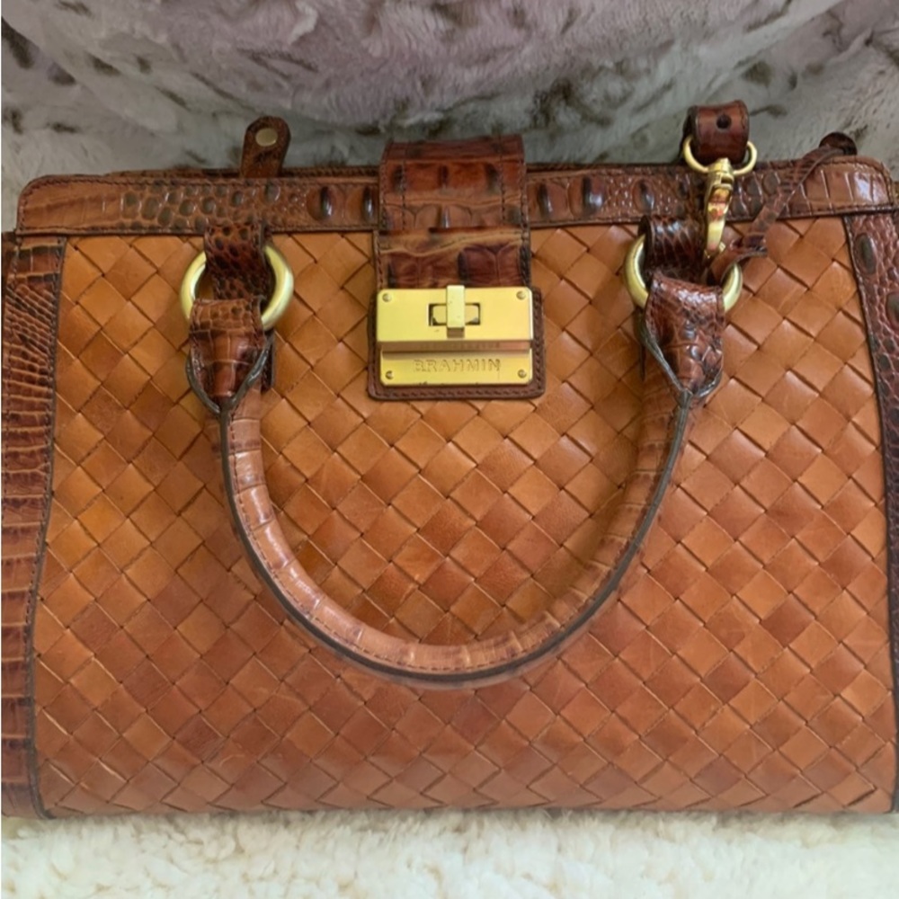 Brahmin satchel purse